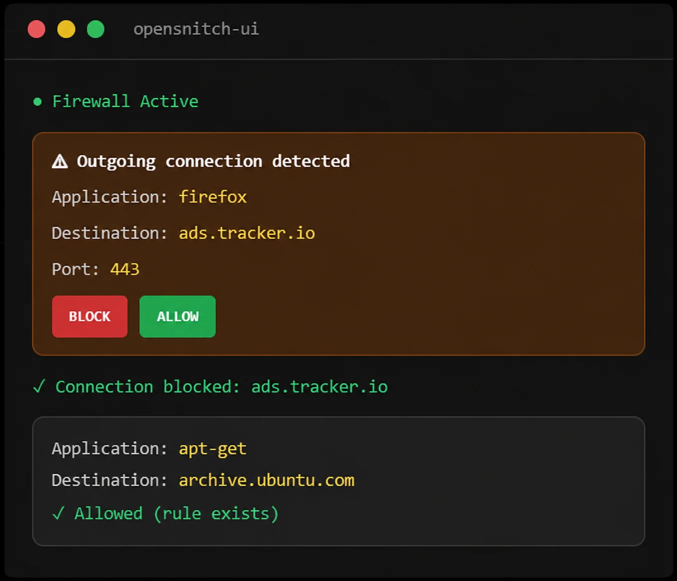 OpenSnitch