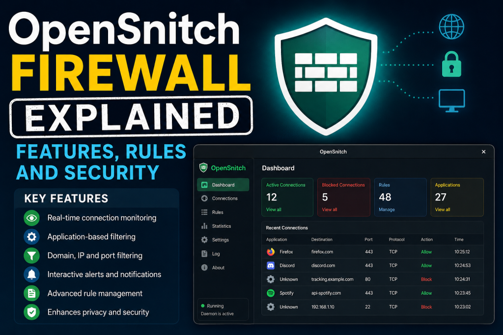OpenSnitch Firewall Explained: Features, Rules, and Security