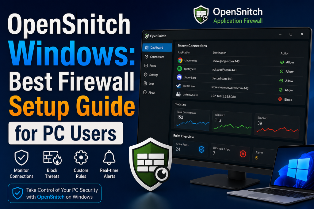 OpenSnitch Windows: Best Firewall Setup Guide for PC Users